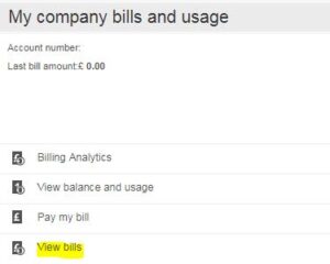 How to - Use Online Billing3